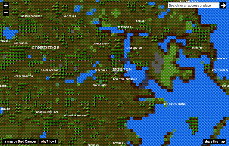 Illustration for article titled Travel the World with These Interactive 8-Bit City Maps